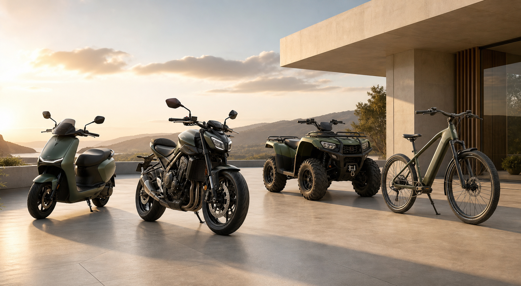 Motoportal için premium arac vitrini